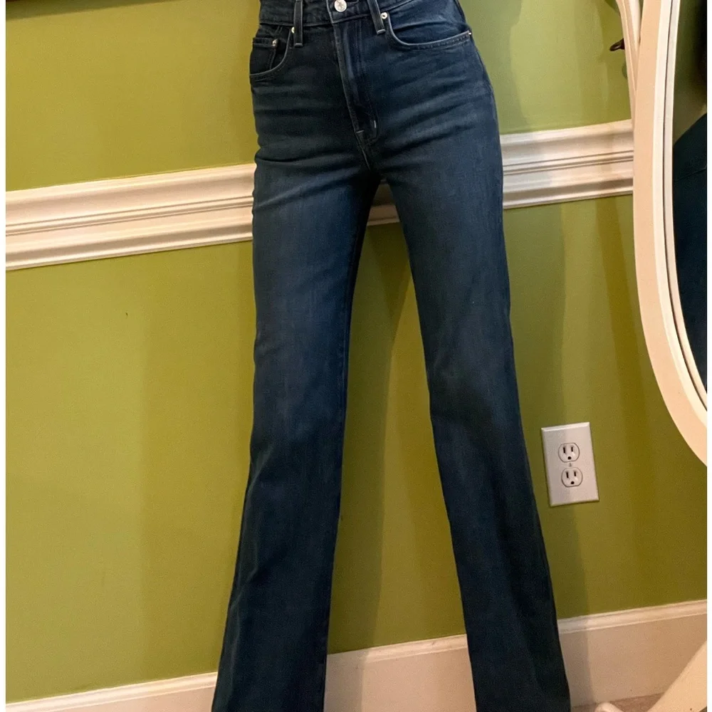 NWOT Edwin Marli Wide leg Jean, High Rise